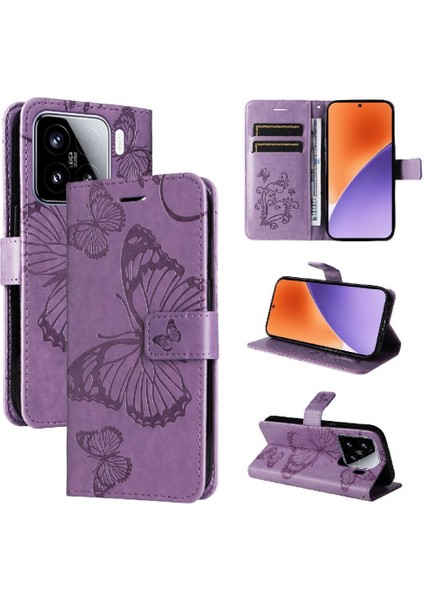 Kart Yuvası Standı Manyetik Kapak Pu ile Xiaomi 15 Flip Kickstand Için Kılıf (Yurt Dışından) indirimleri