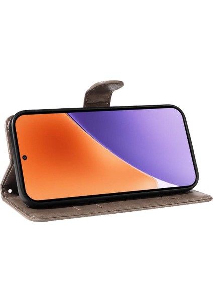 Xiaomi 15 Kabartmalı Kelebek ve Kart Yuvası Cüzdan Telefon Kılıfı (Yurt Dışından) indirimleri