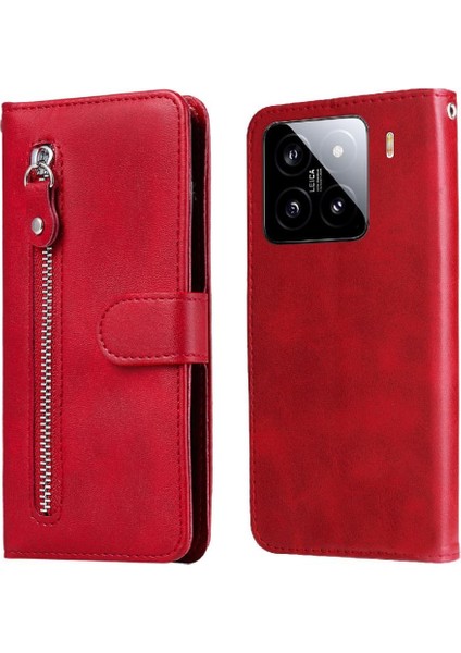 Xiaomi 15 Kart Yuvası Tutucular Fermuar Deri Koruyucu Kapak Için Kılıf (Yurt Dışından) modelleri