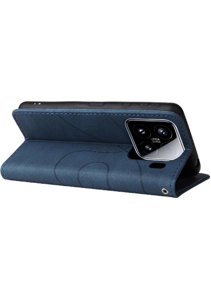 Kart Yuvası Standı Flip Folio ile Xiaomi 15 Deri Cüzdan Için Flip Case (Yurt Dışından) fırsatları