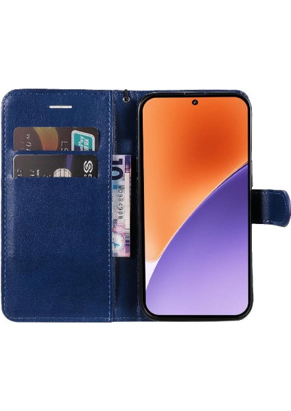 Xiaomi 15 Klasik Düz Renk Yüksek Kaliteli Deri Iş Için Flip Case (Yurt Dışından) indirimleri
