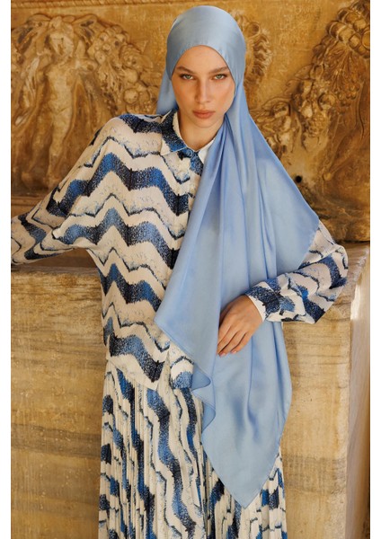 Bebek Mavisi Diamond Aura Şal