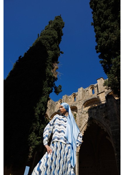 Bebek Mavisi Diamond Aura Şal fırsatları