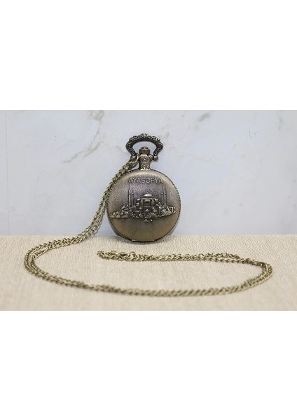 Ayasofya Tasarımı Köstekli Saat ALK4384