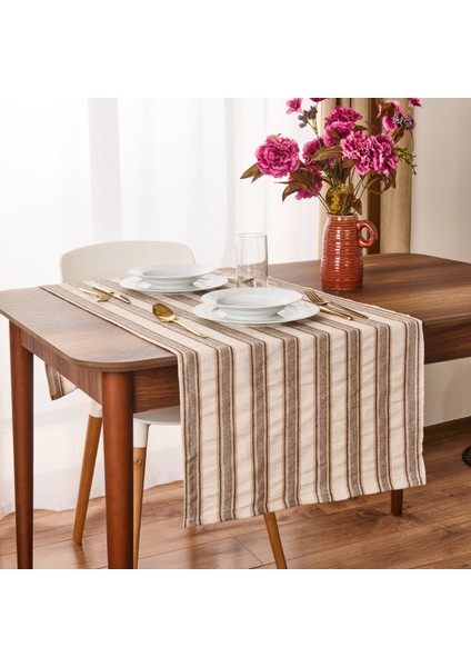 Soft Freya Runner - Ekru / Bej - 50X130 cm