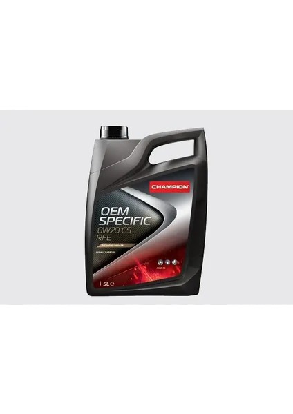 Motor Yagı Dızel Dpf Partıkul Oem Specıfıc 0W20 C5 Rfe 5lt