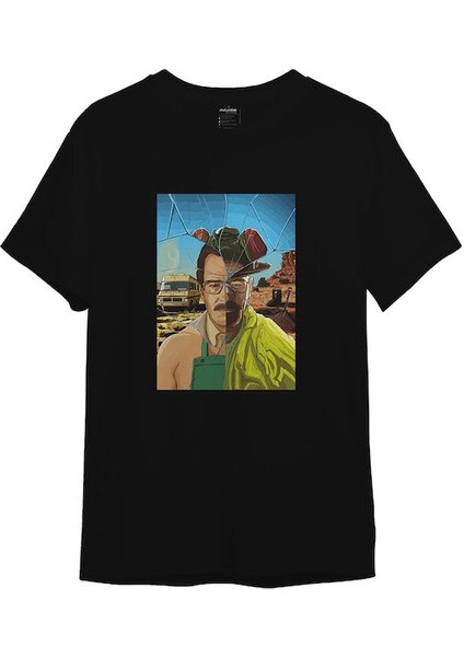 Walter White / Heisenberg Tişört - Siyah