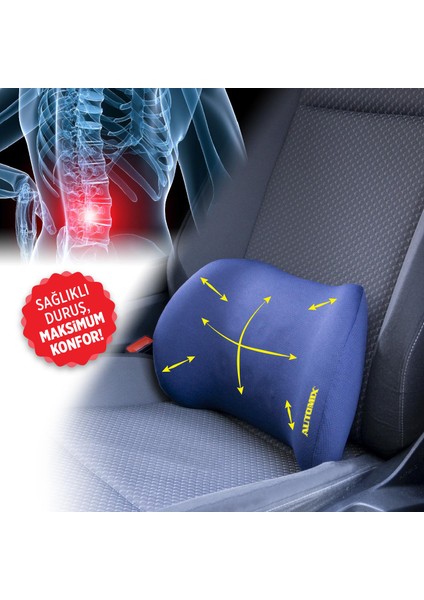 Süper Grip Visko Bel Destek Yastığı modelleri