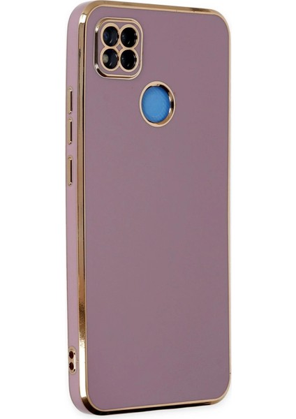 Xiaomi Redmi 9c Kılıf Volet Silikon - Mor Bstmy