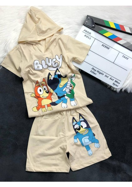 Erkek Çocuk Yazlık Bluey Altüst Takım