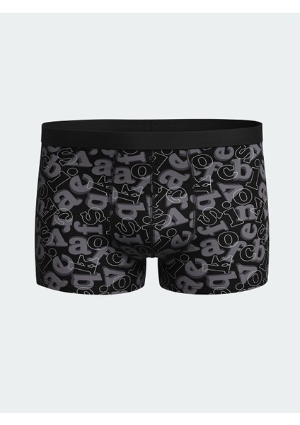 Yeni Sezon Standart Kalip Pamuklu Esnek Erkek Boxer 3'lu - S5IE41Z8