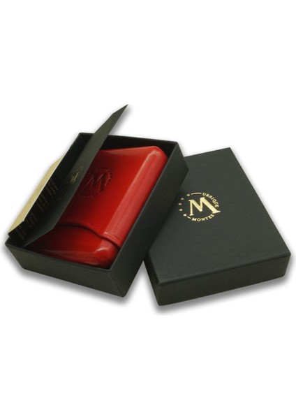 Gerçek Deri El Yapımı Toscano Puro Kılıfı Dörtlü (36 Ring) Paris modelleri