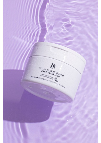 Guava 70 Skin Toner Face Mask Pad 70PADS - Yatıştırıcı & Nemlendirici Konsantre Vegan Cilt Pedleri fiyatları