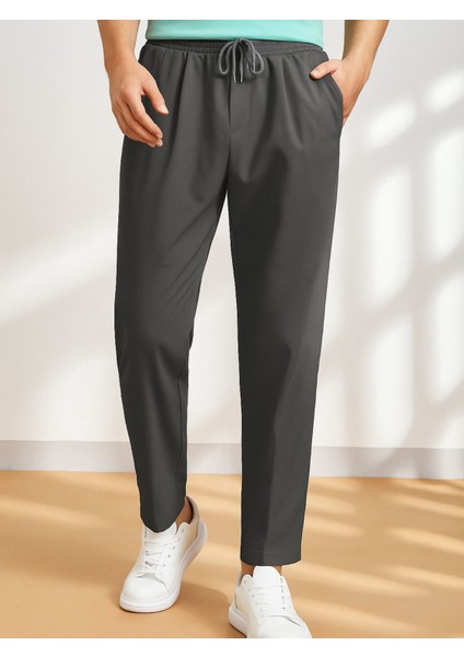 Erkek Pantolon Beli Lastikli Jogger Pantolon Cepli Fit Pantolon Erkek-Jogger fiyatları