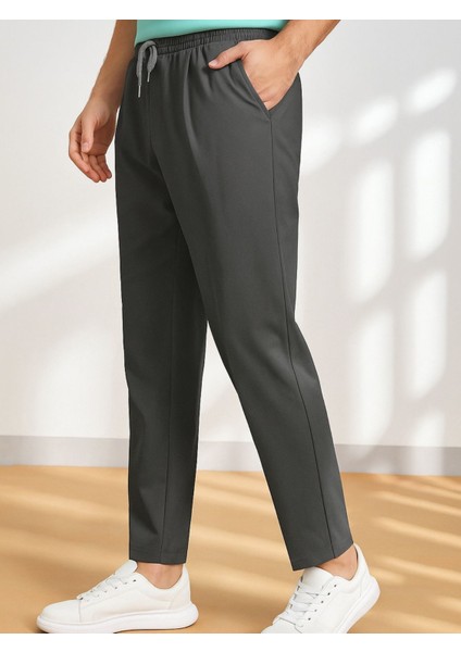 Erkek Pantolon Beli Lastikli Jogger Pantolon Cepli Fit Pantolon Erkek-Jogger modelleri