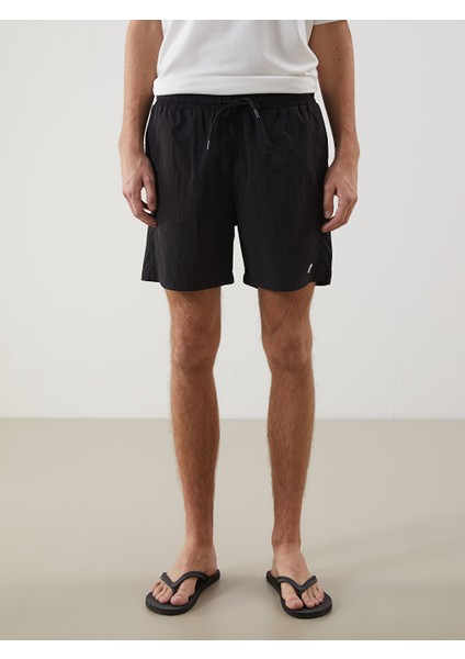 Yeni Sezon Kisa Boy Basic Erkek Deniz Sortu - S55908Z8