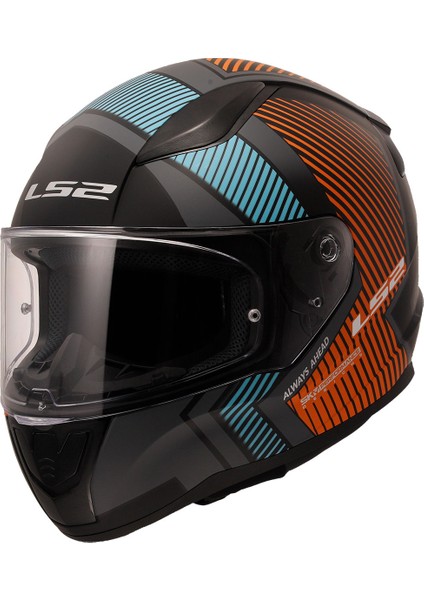 Rapıd 2 Extra Mat Gri-Neon Turuncu Kask modelleri