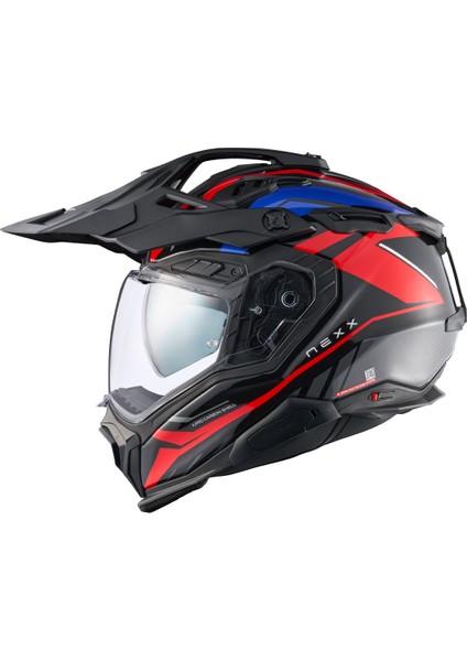 X.wed 3 Gobı Kırmızı-Mavi Kask modelleri