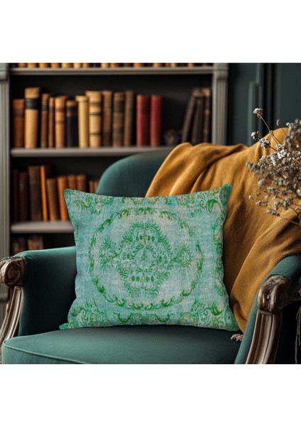 Kilim Desenli Pamuklu Kırlent Kılıfı – Otantik ve Şık Tasarım