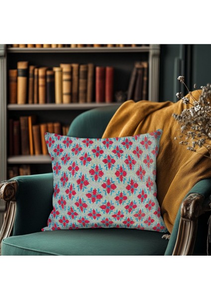 Geleneksel Desenli Kırlent – Kilim Motifli