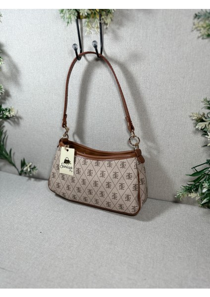 Kadın Farme Monogram Baget ve Çapraz Çanta fırsatları