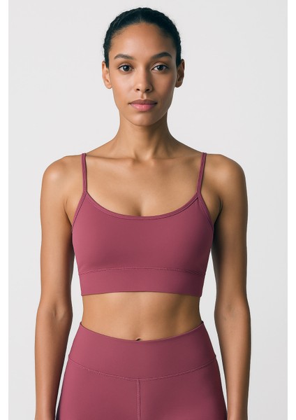 Ince Askılı Toparlayıcı Spor Büstiyer