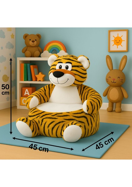 Sevimli Hayvanlar-Çocuklar Için Oturma Koltuğu-50 cm