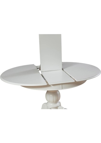 Lindon Baba Ayak Yuvarlak Açılır Masa 110X110 fırsatları