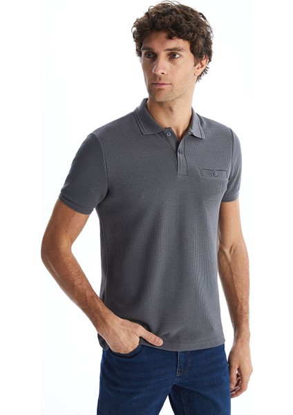 Yeni Sezon Polo Yaka Kisa Kollu Erkek Tisort - S57191Z8