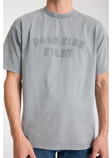 Erkek Pamuk T-Shirt - Basic Soft ve Rahat Yazlık Tasarım - Yazı Baskılı fiyatları