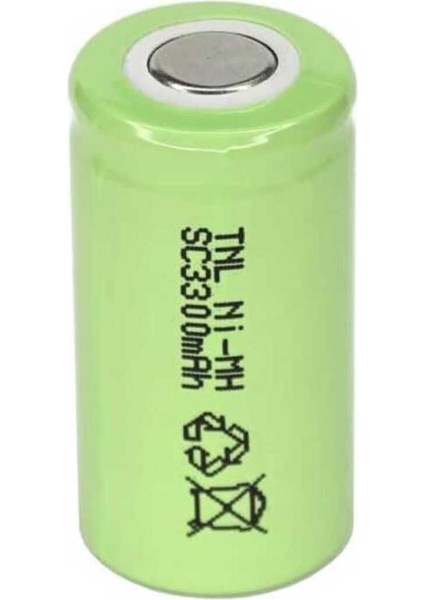 3300MAH Sc Boy Başlıksız Ni-Mh Şarjlı Süpürge Matkap Pili