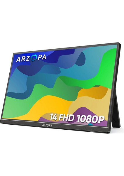 A1S 14" 60Hz 5ms Mhdmı+Usb-C Fullhd IPS Taşınabilir Monitör