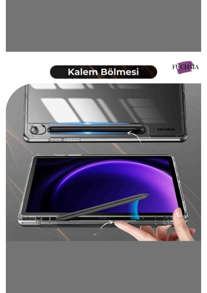 Galaxy Tab S10 Fe Plus Uyumlu 13.1" Katlanabilen Standlı Smart Cover Akıllı Tablet Kılıfı modelleri