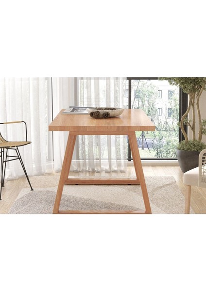 Nepal Ahşap Mutfak Masası 90X170