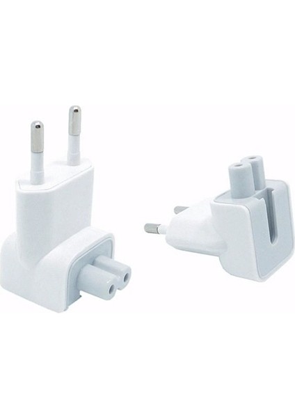 Apple Macbook Pro Retina Air ile Uyumlu Priz Euro Plug Şarj Aleti Türkiye Şarj Soket Çevirici MacBook Uyumlu Şarj Soket Çevirici Priz Ucu Plug - Avrupa Fiş Tipi