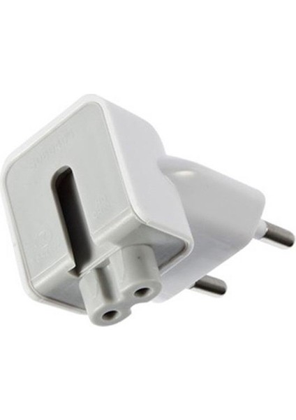 Apple Macbook Pro Retina Air ile Uyumlu Priz Euro Plug Şarj Aleti Türkiye Şarj Soket Çevirici MacBook Uyumlu Şarj Soket Çevirici Priz Ucu Plug - Avrupa Fiş Tipi