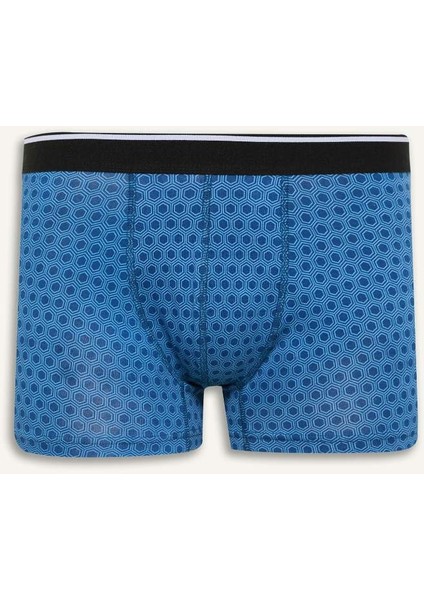 Yeni Sezon Regular Fit Baskılı 3'lü Boxer