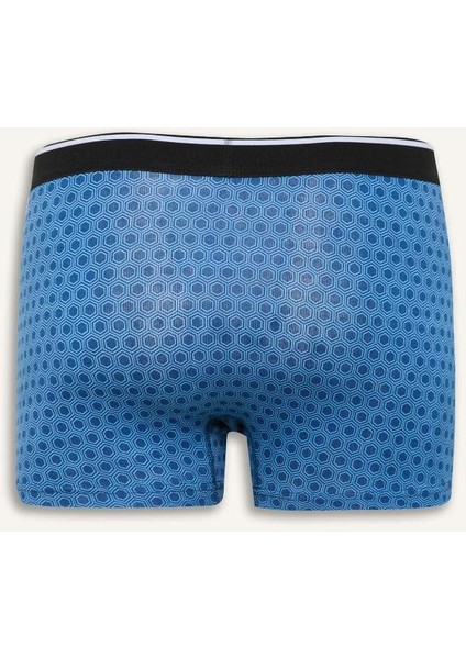 Yeni Sezon Regular Fit Baskılı 3'lü Boxer