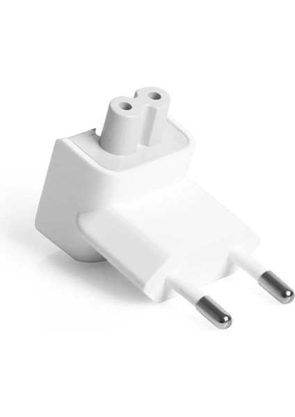 Apple Macbook Pro Retina Air ile Uyumlu Priz Euro Plug Şarj Aleti Türkiye Şarj Soket Çevirici MacBook Uyumlu Şarj Soket Çevirici Priz Ucu Plug - Avrupa Fiş Tipi