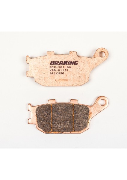 Honda Nc 700 Integra Sinterli Arka Fren Balata Braking M007826