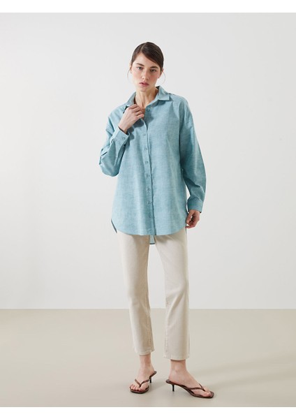 Yeni Sezon Loose Fit Kadin Gomlek - S5L273Z8 fiyatları