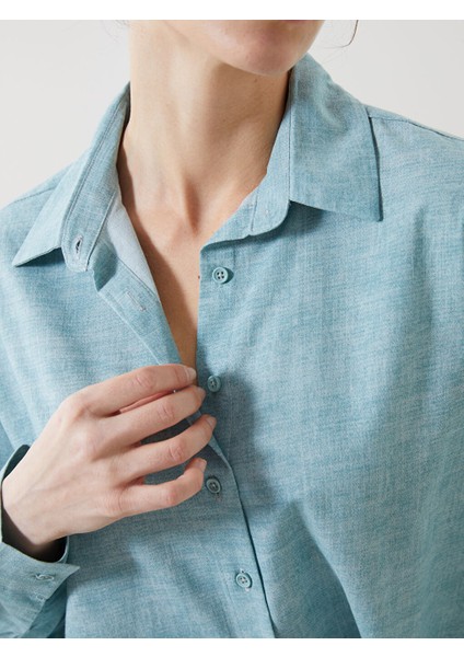 Yeni Sezon Loose Fit Kadin Gomlek - S5L273Z8 modelleri