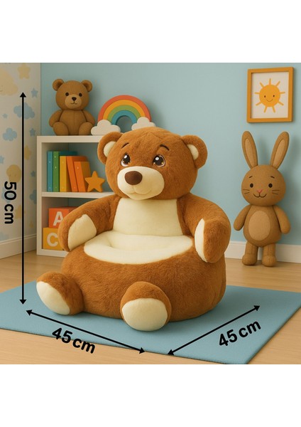 Sevimli Hayvanlar-Çocuklar Için Oturma Koltuğu-50 cm