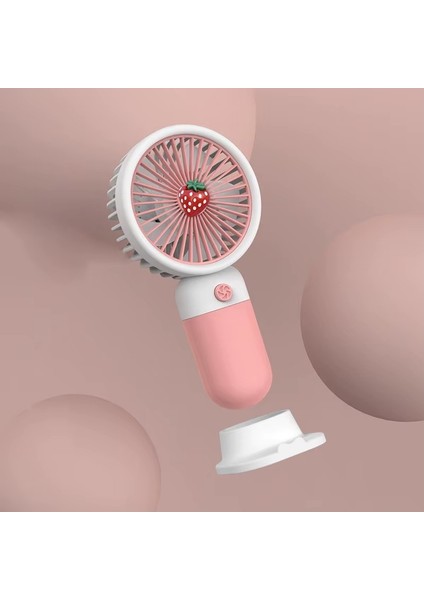 Şarjlı Masa Üstü ve El Fan Taşınabilir Şarj Edilebilir Serinletici Mini Fan