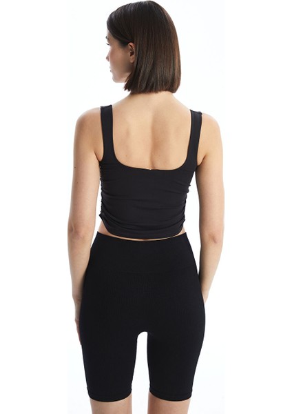 Yeni Sezon Kare Yaka Crop Kadin Atlet - S5CU36Z8 fırsatları