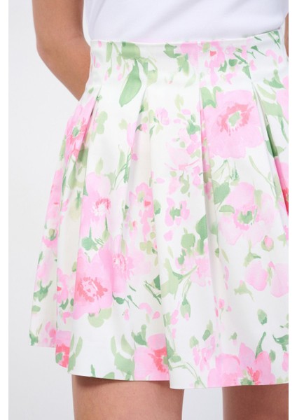 Moda Tutkusu Pileli Mini Etek fırsatları