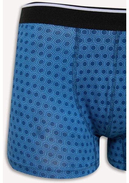 Yeni Sezon Regular Fit Baskılı 3'lü Boxer