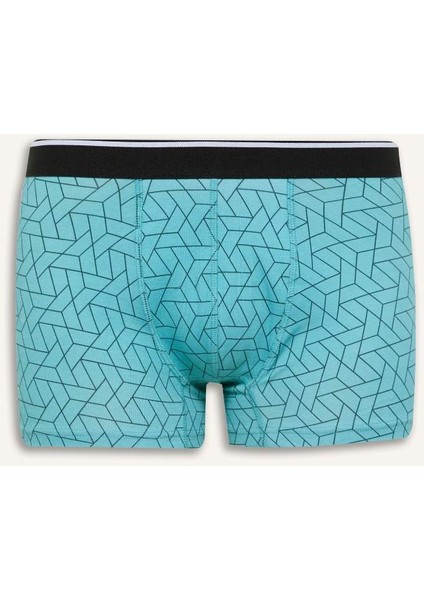 Yeni Sezon Regular Fit Baskılı 3'lü Boxer