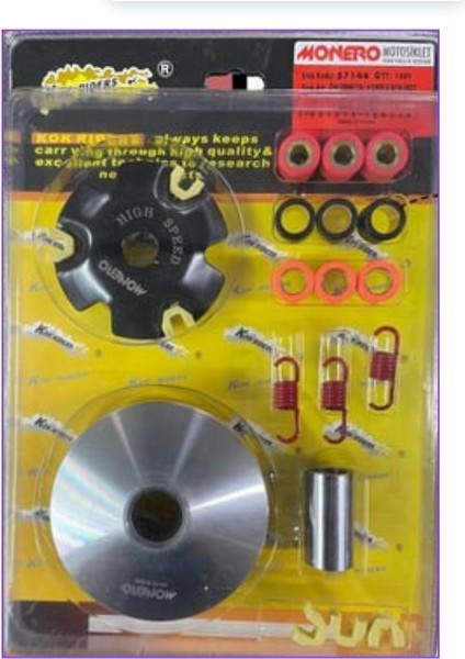 Kuba Space 50 Pro Performans Ön Varyatör Seti 50-80CC