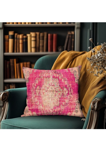 Geleneksel Desenli Kırlent – Kilim Motifli